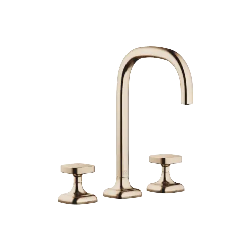COYA Three-hole basin mixer - Brushed Champagne (22kt Gold) - 20 713 404-46