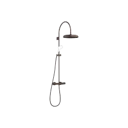 COYA Colonne de douche avec thermostat de douche sans douchette 300 mm - Dark Bronze brossé (PVD) - 34 465 404-43 0010