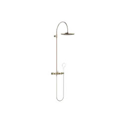 TARA Showerpipe with shower mixer without hand shower 300 mm - Champagne (22kt Gold) - 26 622 892-47 0050