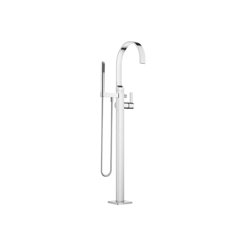 MEM Chrome Tub faucets: Single-lever tub mixer with stand pipe for ...