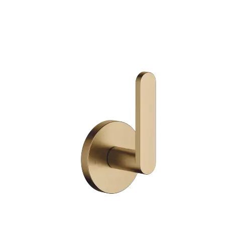 META Wall mounted two-way diverter - Brushed Dark Brass (PVD) - 36 200 661-39 0010
