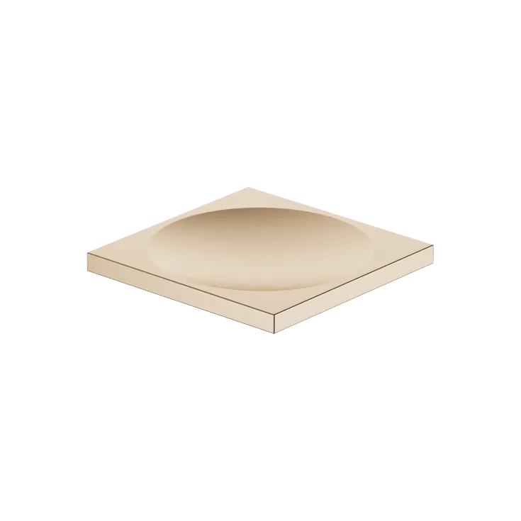Soap dish free-standing model - Brushed Champagne (22kt Gold) - 84 410 780-46