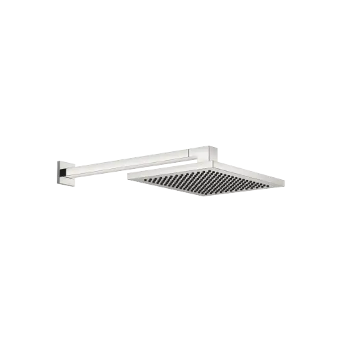 Rainshower with wall fixing FlowReduce 300 x 240 mm - Platinum - 28 764 980-08