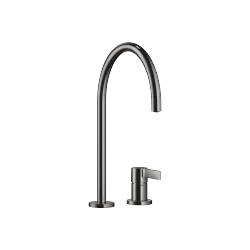 TARA ULTRA Two-hole mixer with individual rosettes - Dark Chrome - 32 815 875-19