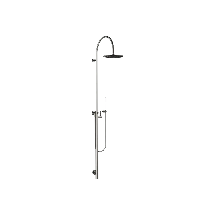 Shower system without hand shower - Dark Chrome - 26 024 661-19 0010