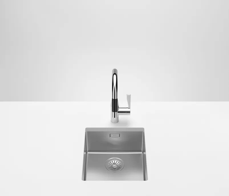 Single sink - Stainless Steel - 38 340 003-85