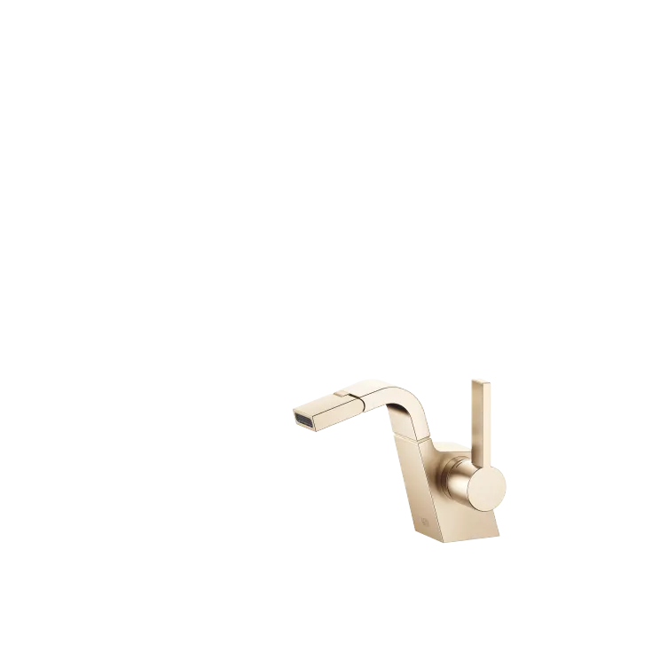 CL.1 Single-lever bidet mixer without pop-up waste - Brushed Champagne (22kt Gold) - 33 600 705-46