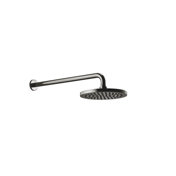 Soffione a pioggia con fissaggio a muro FlowReduce 220 mm - Dark Chrome - 28 648 970-19