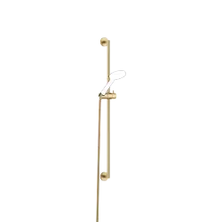 Shower set without hand shower - Brushed Durabrass (23kt Gold) - 26 412 625-28