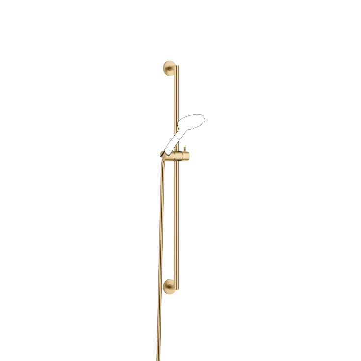 Duschgarnitur ohne Handbrause - Messing gebürstet (23kt Gold) - 26 412 625-28