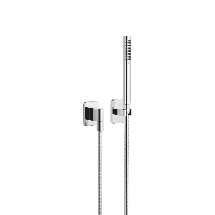 LULU Hand shower set with individual rosettes - Chrome - 27 808 710-00