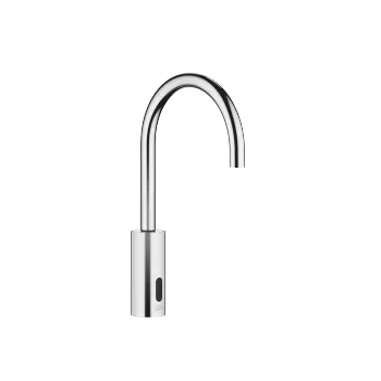 SERIES SPECIFIC Chrome Washstand faucets: Washstand fitting with electronic opening and closing function without pop-up waste