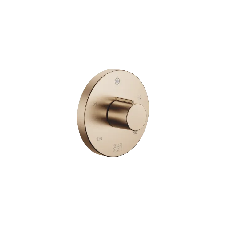 Electronic control elements for towel warmer - Brushed Champagne (22kt Gold) - 36 390 979-46
