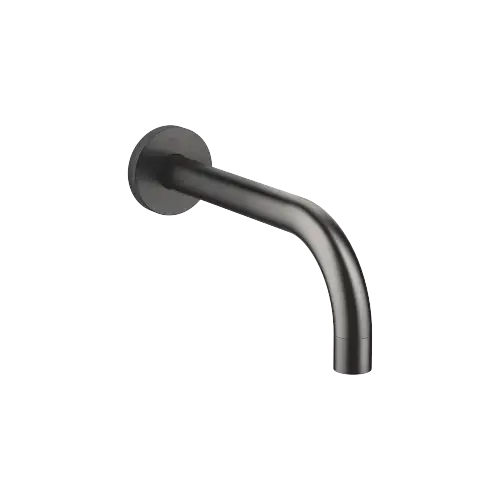 Wall-mounted basin spout without pop-up waste - Brushed Dark Platinum - 13 800 882-99