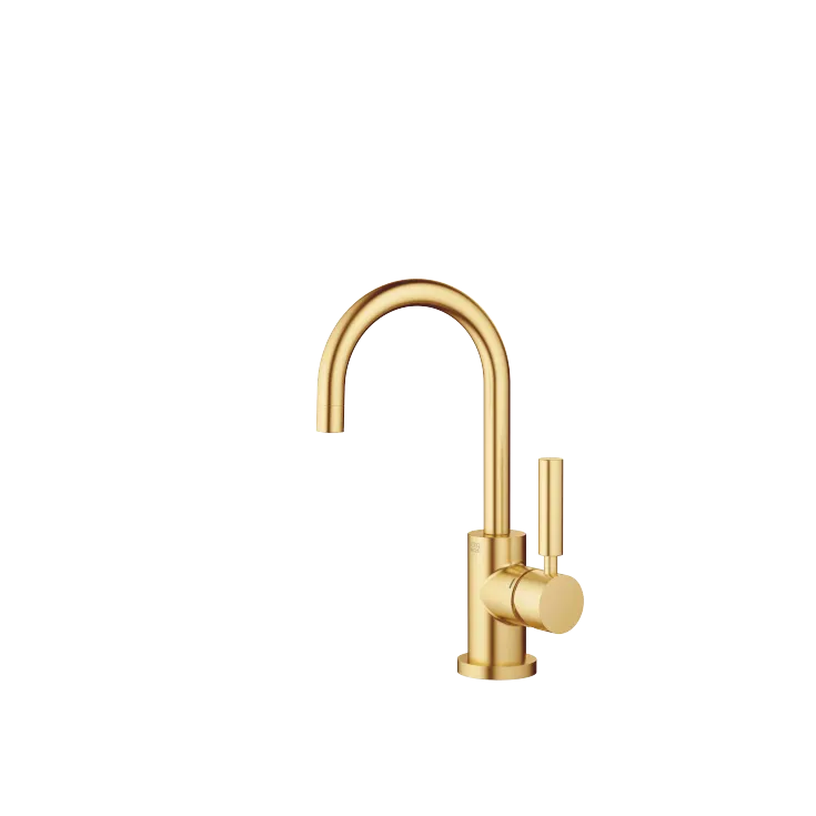 TARA Single-lever basin mixer with pop-up waste - Brushed Durabrass (23kt Gold) - 33 500 882-28