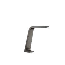 CL.1 Deck-mounted basin spout without pop-up waste - Brushed Dark Platinum - 13 715 705-99
