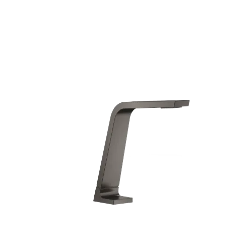 CL.1 Deck-mounted basin spout without pop-up waste - Brushed Dark Platinum - 13 715 705-99