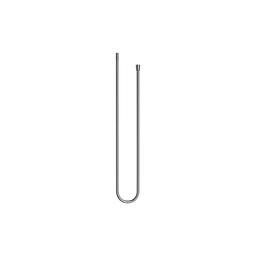 Plastic shower hose 1/2" x 3/8" x 1750 mm - Dark Chrome - 28 324 970-19