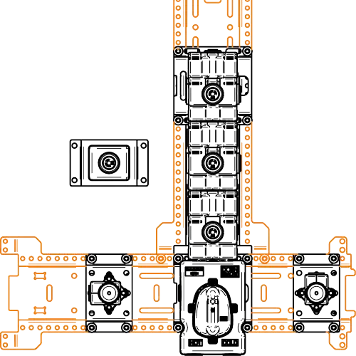 3_Dornbracht_drawing_concealed xTool thermostat
