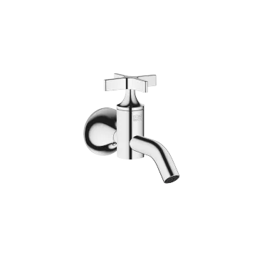 VAIA Wall-mounted valve cold water without pop-up waste - Chrome - 30 010 809-00