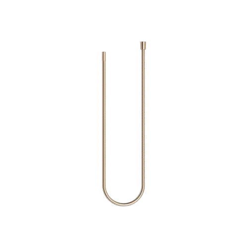 Metal shower hose 1/2" x 3/8" x 1500 mm - Brushed Champagne (22kt Gold) - 28 304 970-46