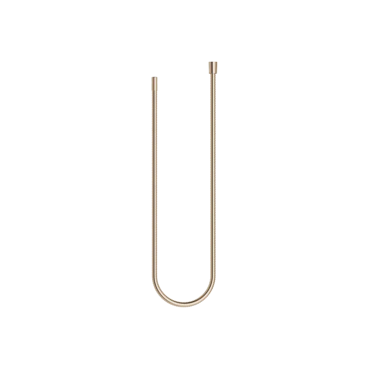 Metal shower hose 1/2" x 3/8" x 1500 mm - Brushed Champagne (22kt Gold) - 28 304 970-46