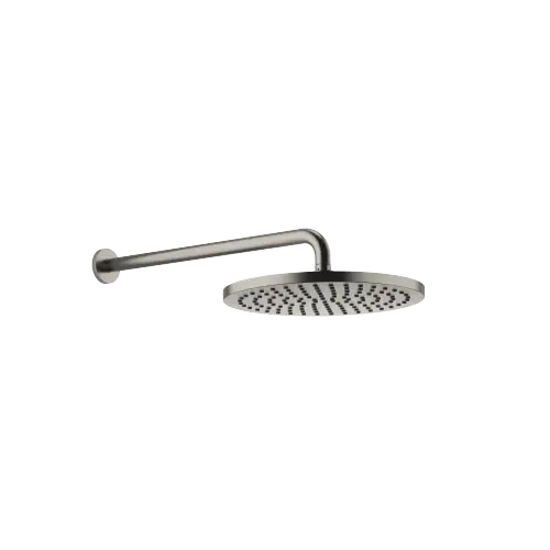 Regenbrause mit Wandanbindung 300 mm - Platin gebürstet - 28 677 970-06