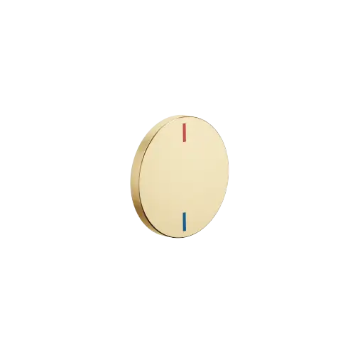 CYO Inserto maniglia rosso & blu - Ottone spazzolato (Oro 23k) - 11 189 811-28