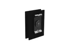 Attachment set for towel bar/tumbler mounting on two sides - - 12 351 970 90