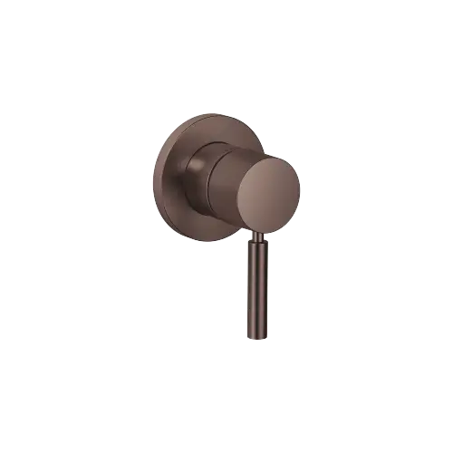 Concealed single-lever mixer with cover plate - Brushed Dark Bronze (PVD) - 36 060 660-43