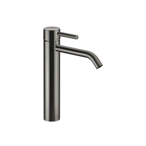META Mitigeur monocommande de lavabo avec pied surélevé sans garniture d’écoulement - Dark Chrome - 33 539 660-19