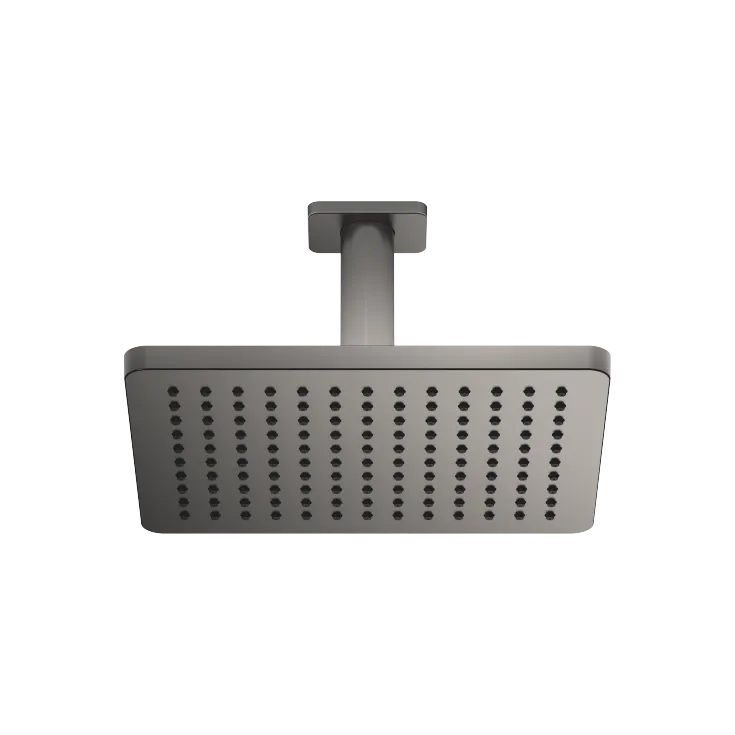 Pomme de douche arrosoir à fixation au plafond 300 x 240 mm - Dark Platinum brossé - 28 798 710-99