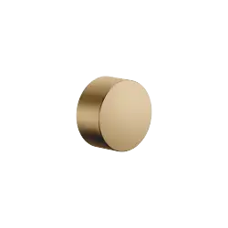 Volume Control clockwise-closing 1/2" - Brushed Dark Brass (PVD) - 36 607 740-39