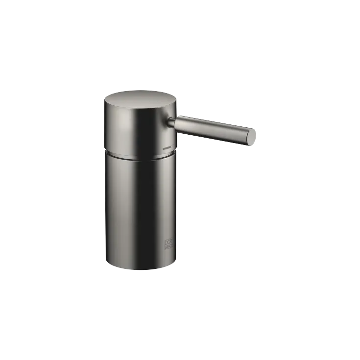 META Single-lever bath mixer for bath rim or tile edge installation - Brushed Dark Platinum - 29 300 660-99