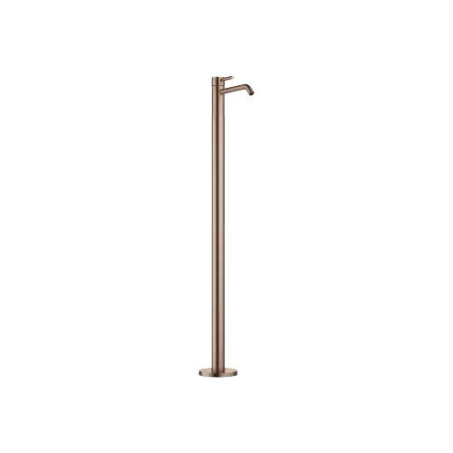 META Single-lever basin mixer with stand pipe without pop-up waste - Brushed Bronze (PVD) - 22 584 660-42 0010