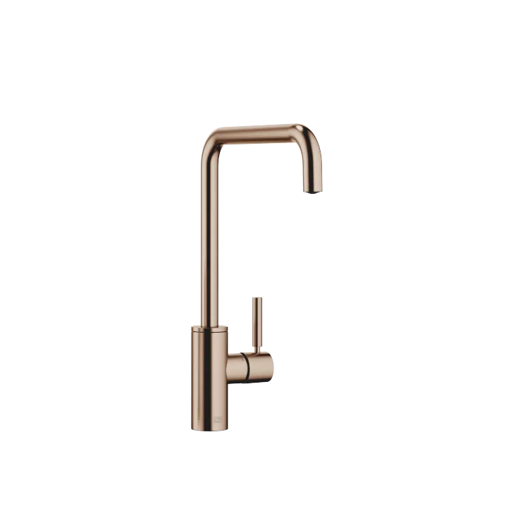 META SQUARE Einhebelmischer für Spül-/ Profibrause - Bronze gebürstet - 33 826 861-42