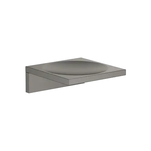 Soap dish , wall model - Brushed Dark Platinum - 83 410 780-99