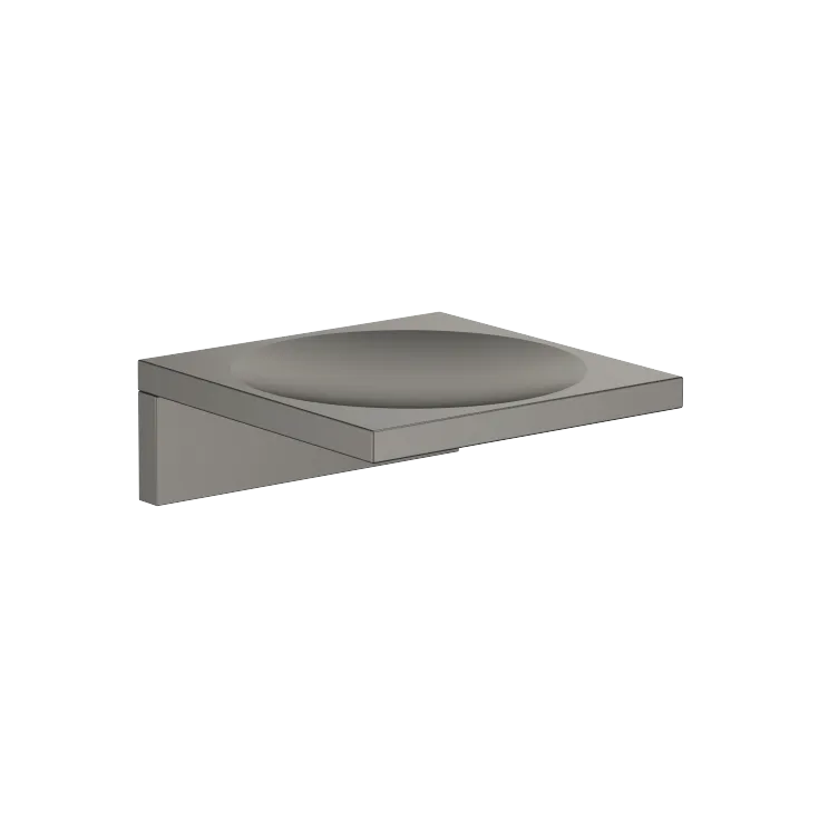 Soap dish wall model - Brushed Dark Platinum - 83 410 780-99