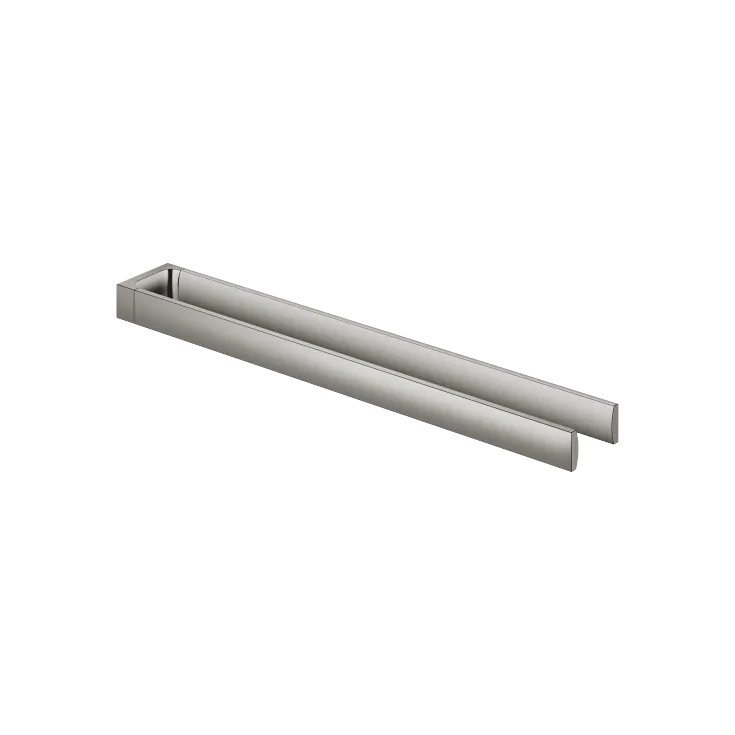 Towel bar in two parts non-swivel - Dark Chrome - 83 210 976-19
