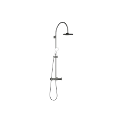 VAIA Shower pipe with shower thermostat without hand shower - Dark Chrome - 34 459 809-19 0050