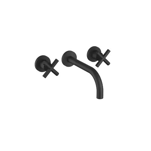 TARA Wall-mounted basin mixer without pop-up waste - Matte Black - 36 712 892-33 0010