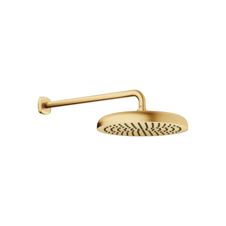 COYA Rainshower with wall fixing - Brushed Durabrass (23kt Gold) - 28 677 404-28
