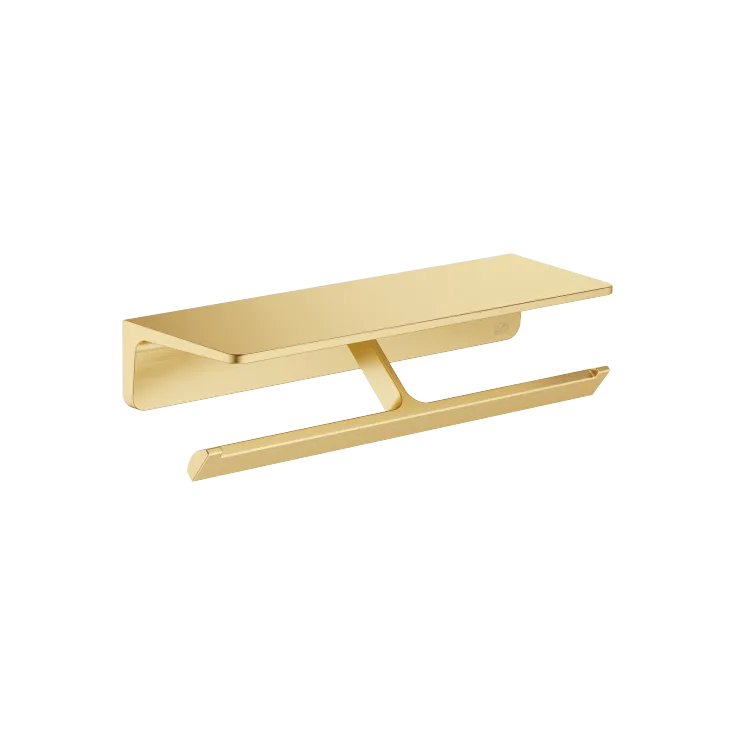 Soporte para papel higiénico - Oro cepillado (PVD) - 83 525 976-37
