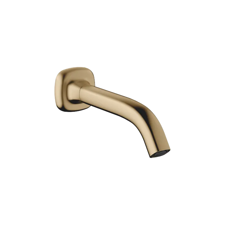 COYA Tub spout for wall-mounted installation - Brushed Dark Brass  (PVD) - 13 801 404-39