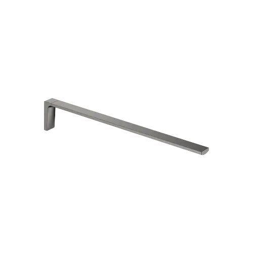 Towel bar 1-piece non-swivel - Brushed Dark Platinum - 83 211 976-99