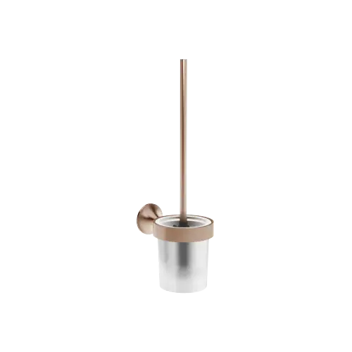 VAIA Toiletten-Bürstengarnitur , Wandmodell - Bronze gebürstet (PVD) - 83 900 809-42