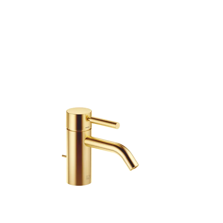 META Single-lever basin mixer with pop-up waste - Brushed Gold (PVD) - 33 501 660-37