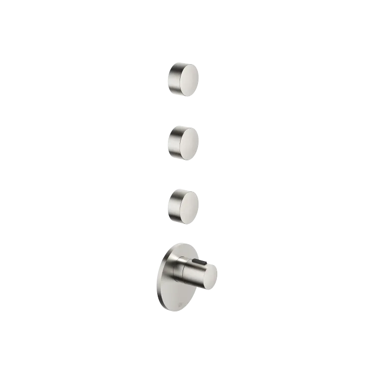 META xTOOL Thermostat module with 3 valves - Brushed Platinum - Set containing 4 articles