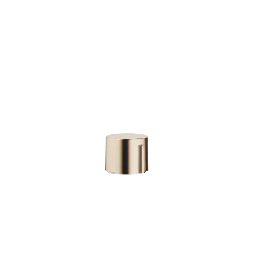 Strainer waste with control handle - Brushed Champagne (22kt Gold) - 10 712 970-46