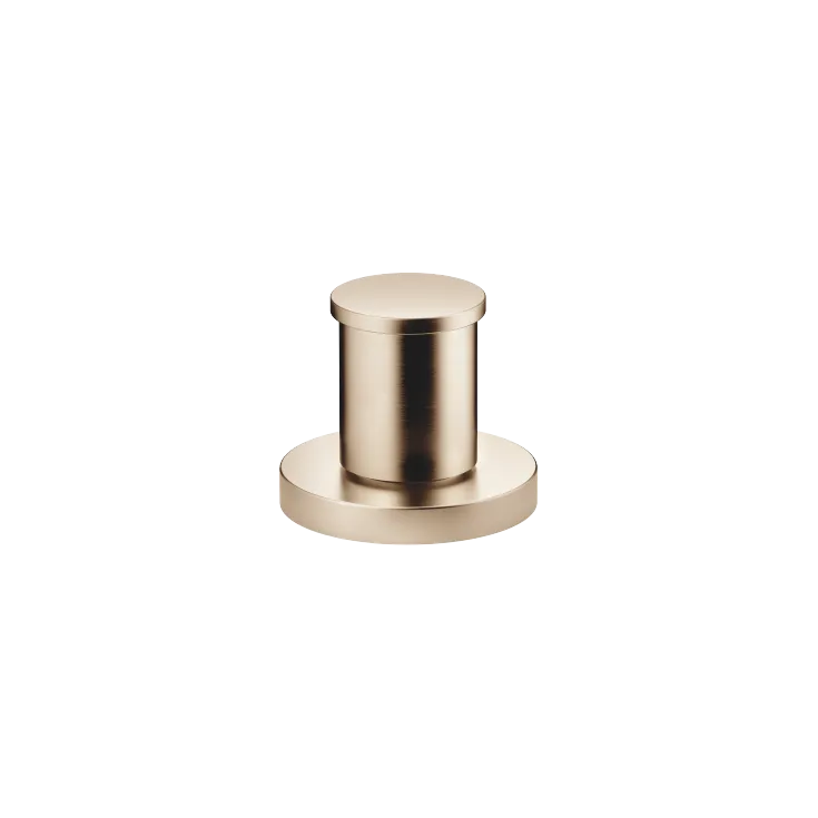 META Inversor de dos vías para borde de bañera - Champagne cepillado (Oro 22k) - 29 140 660-46